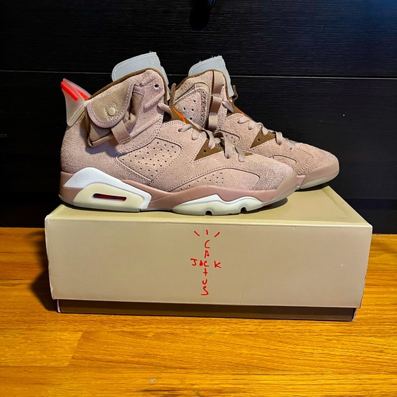 Jordan 6 Retro Travis Scott British Khaki / STYLE: DH0690-200 - Picture 1 of 12
